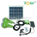 Made in china lighting CE Solar LED Home Lighting for Indoor House with 2 bulbs